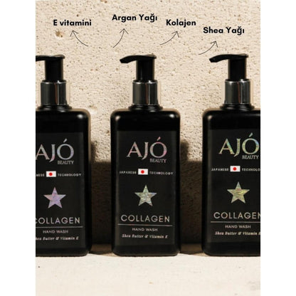 Savon liquide au collagène Ajo Beauty pour des mains douces 250 ml