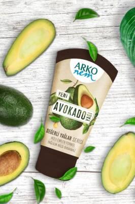 Crema hidratante Arko con aceite de aguacate - Hidratación 24 horas, no grasa, enriquecida con vitaminas para piel seca
