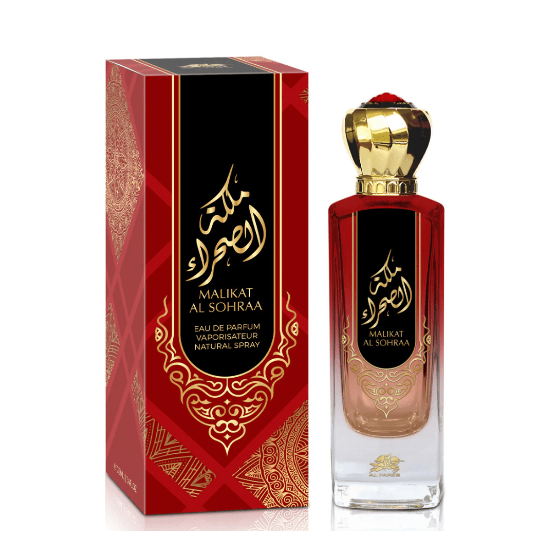 Al Fares Malikat Al Sohraa EDP Unisex 100Ml (3.4Oz) Gift Set