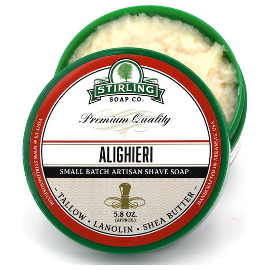 Stirling Soap Co. Alighieri Shaving Collection Shaving Set Pasteur Pharmacy Shaving Soap 5.8oz