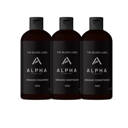 Johnny Slicks Black Label Shower Set Johnny Slicks Alpha Liquid