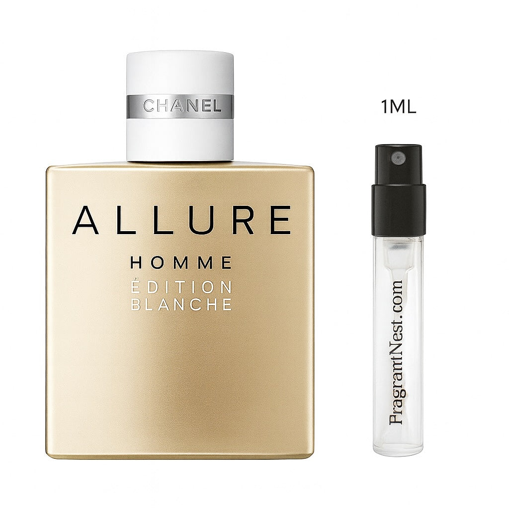 Chanel Allure Homme Edition Blanche Eau De Parfum Sample | Travel