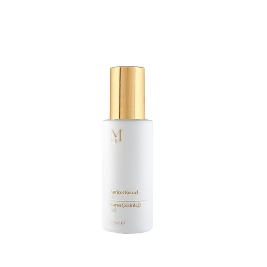 Misbahçe 100ml Apricot Kernel Oil - Natural Cosmetic Oil for Skin and Hair Care