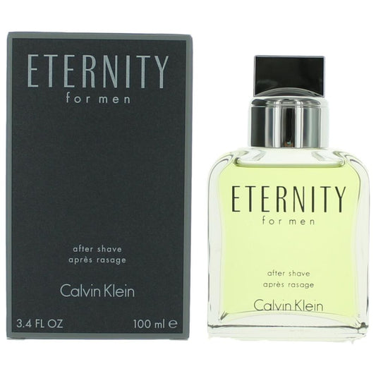 Eternity by Calvin Klein, 3.4 oz After Shave Splash for Men Men's Fragrances Calvin Klein
