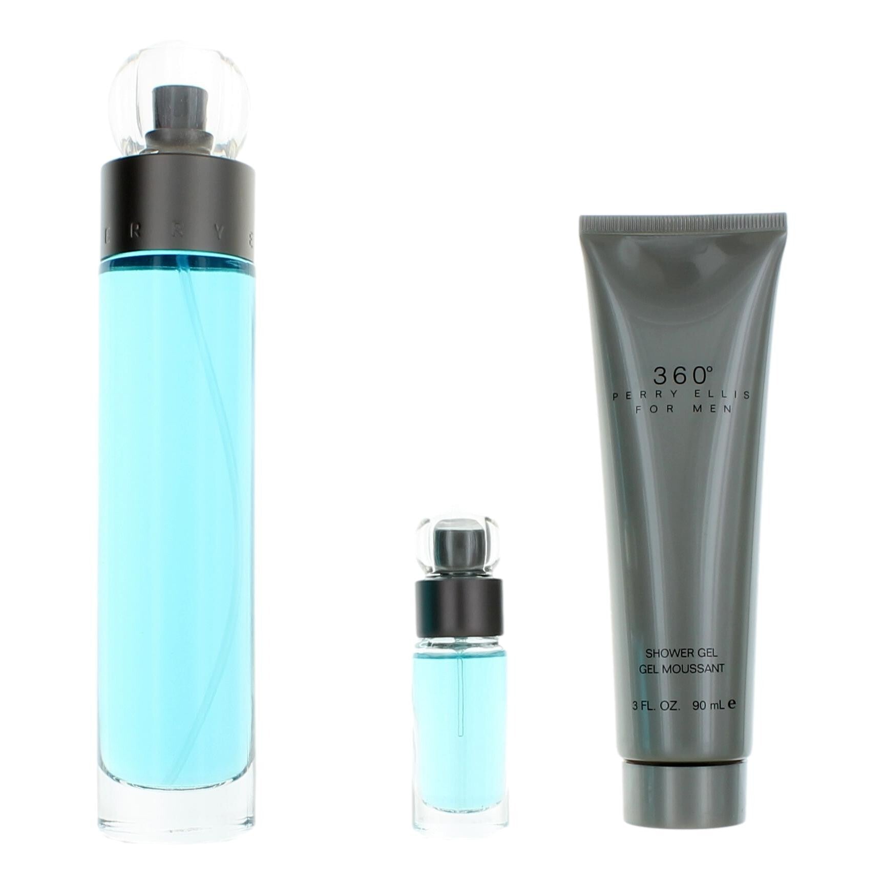 Perry Ellis 360 by Perry Ellis, 3 Piece Gift Set for Men. Men Gift Sets Perry Ellis