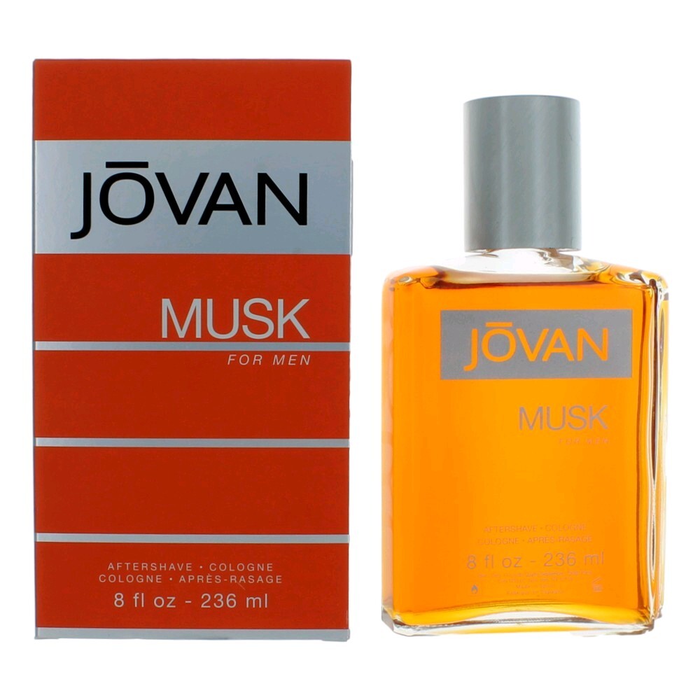 Jovan Musk by Coty, 8 oz After Shave/Cologne for Men Jovan Coty