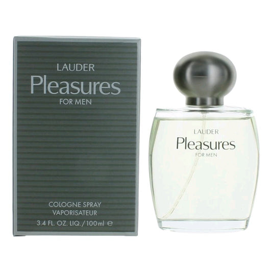 Estée Lauder Pleasures for Men Cologne — 3.4 oz