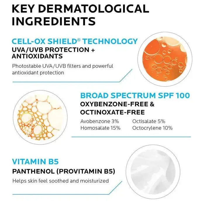La Roche-Posay Anthelios Melt-In Milk Sunscreen SPF 100 3oz Sunscreen Pasteur Pharmacy
