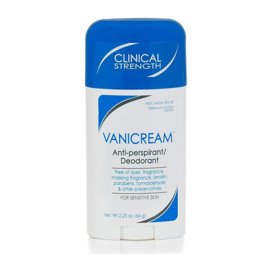Vanicream Anti-Perspirant Deodorant Clinical Strength Sensitive Skin 2.25 oz Deodorant & Anti-Perspirant Pasteur Pharmacy