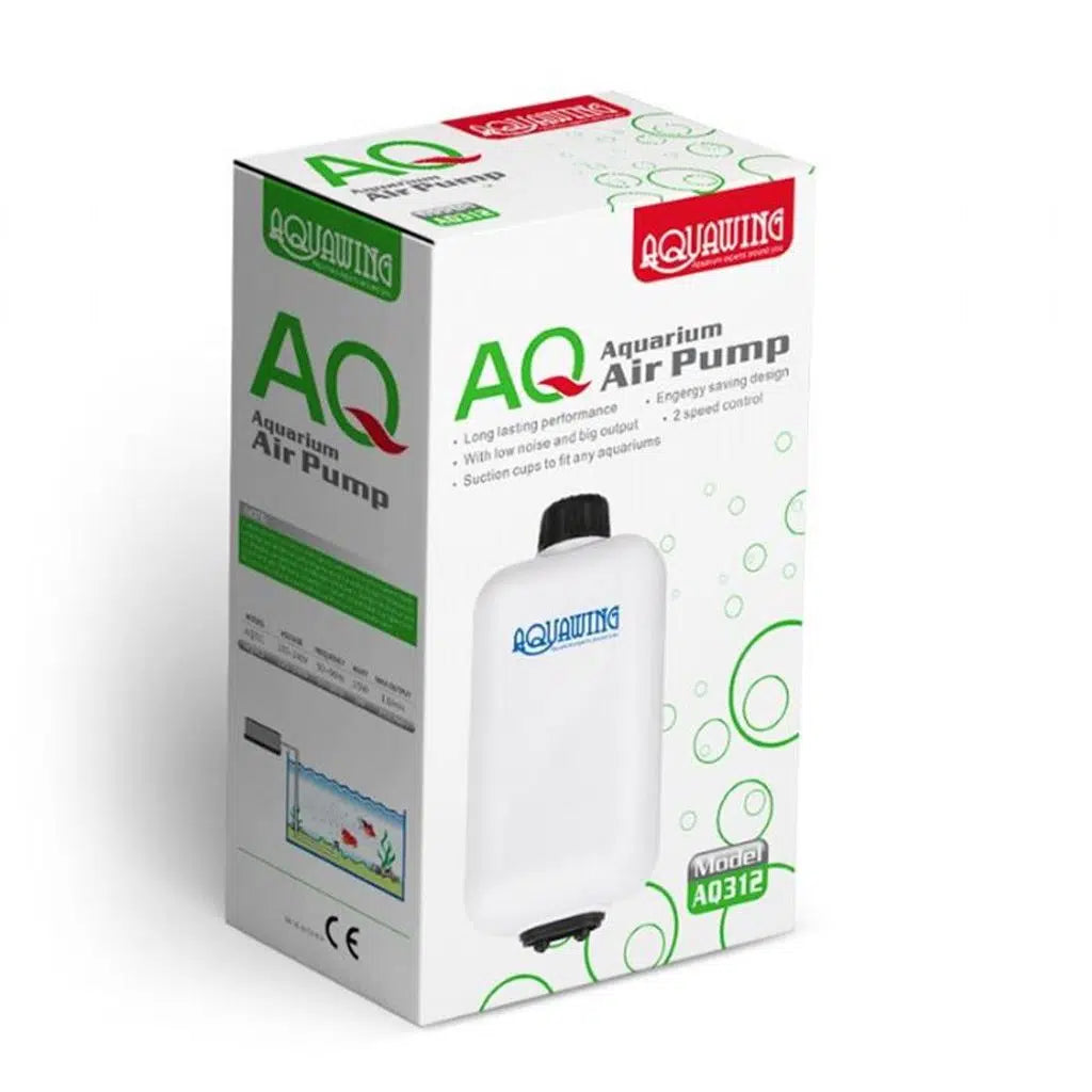 Aquawing AQ312 Dual Outlet Air Pump for Quiet Oxygenation 2.5W