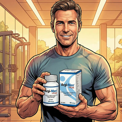 Suplemento dietético Inpetus Argi-Men Plus, 60 tabletas