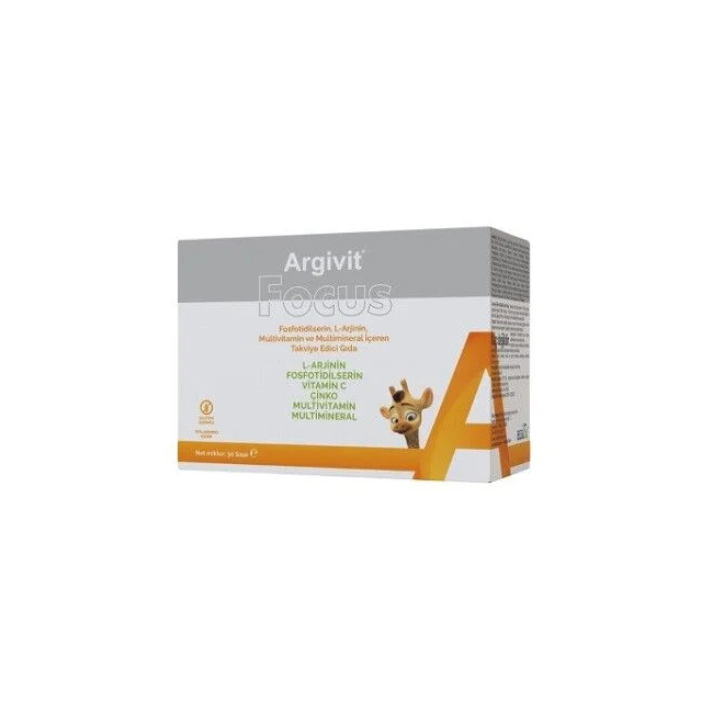 Argivit Focus Dietary Supplement for Focus and Memory 30 Sachets