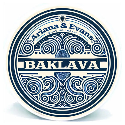 Ariana & Evans Baklava Shaving Collection Shaving Set Pasteur Pharmacy Shaving Soap 5.3oz