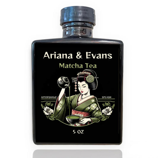 Ariana & Evans Matcha Tea Ultima Shaving Collection Shaving Set Pasteur Pharmacy Aftershave Splash 5 oz