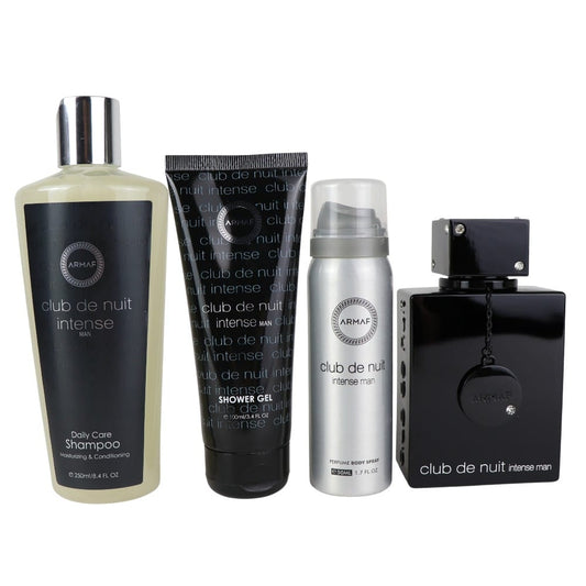 Armaf Club De Nuit Intense Man EDP Gift Set of 4 pcs. 3.4oz