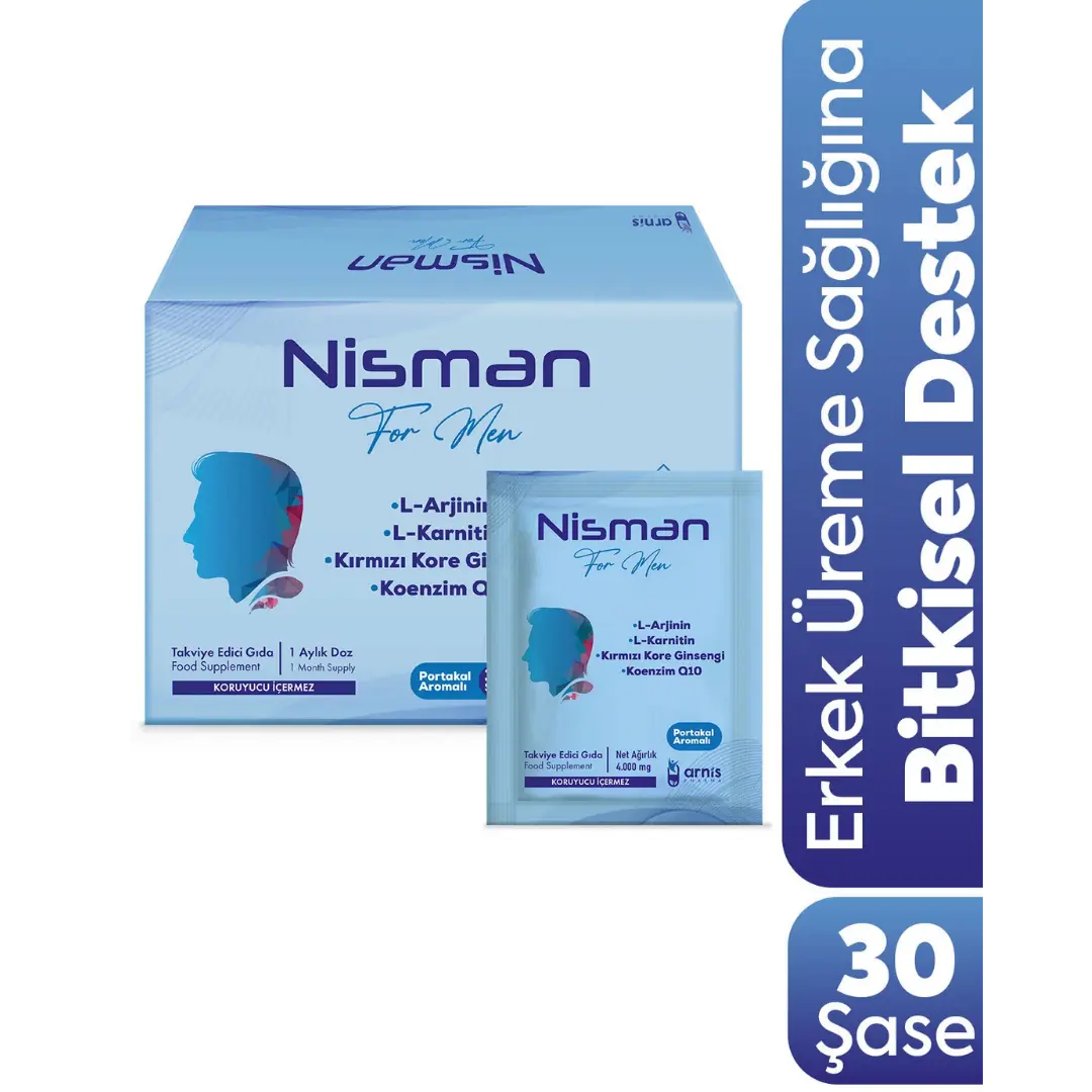 Arnis Pharma Nisman For Men Dietary Supplement 30 Sachets
