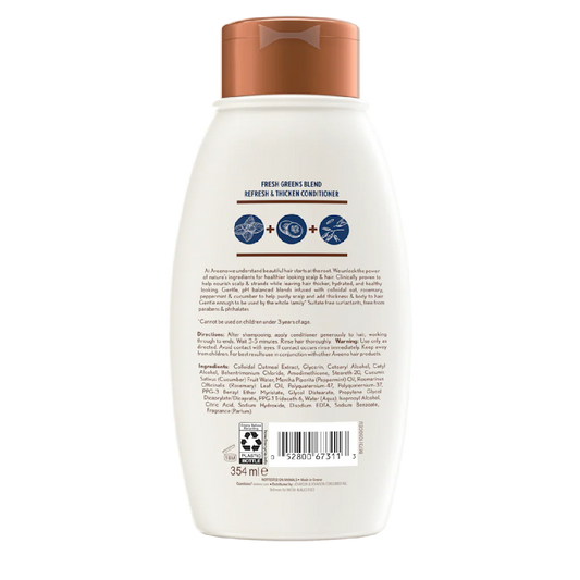 Aveeno Scalp Soothing Fresh Greens Blend Conditioner 12 fl. Oz Conditioner Pasteur Pharmacy