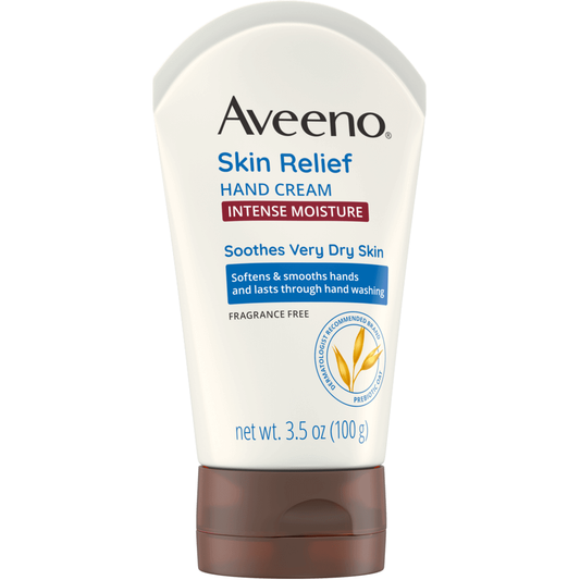 Aveeno Active Naturals Skin Relief Hand Cream, 3.5 Oz Hand Cream Pasteur Pharmacy