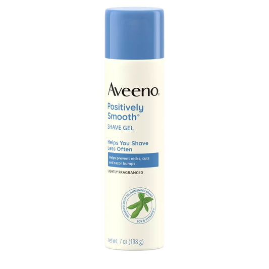 Aveeno Positively Smooth Moisturizing Shave Gel with Aloe 7 oz Shave Gel Pasteur Pharmacy