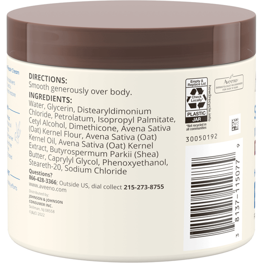 Aveeno Active Naturals Skin Relief Moisture Repair Cream, 11 oz Moisture Repair Cream Pasteur Pharmacy
