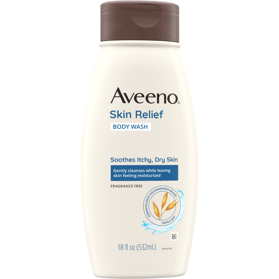 Aveeno Active Naturals Body Wash, Skin Relief, Fragrance Free - 18 fl oz Body Wash Pasteur Pharmacy