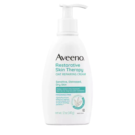 Aveeno Restorative Skin Therapy Oat Repairing Cream Dry Skin 12 oz Skin Therapy Cream Pasteur Pharmacy