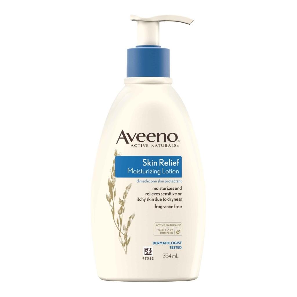 Aveeno Active Naturals Skin Relief Moisturizing Lotion Fragrance Free 12 oz Moisturizing Lotion Pasteur Pharmacy