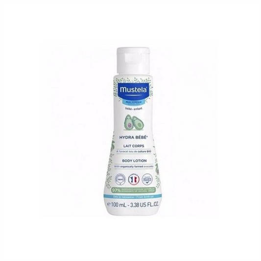 Loción corporal Mustela Hydra Bebé con aguacate 100 ml