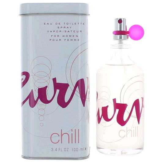 Liz Claiborne Curve Chill for Women Eau de Toilette — 3.4 oz