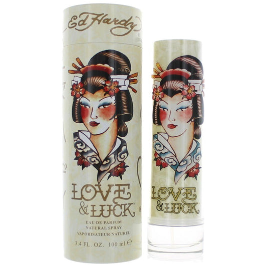 Christian Audigier Ed Hardy Love & Luck for Women Eau de Parfum — 3.4 oz