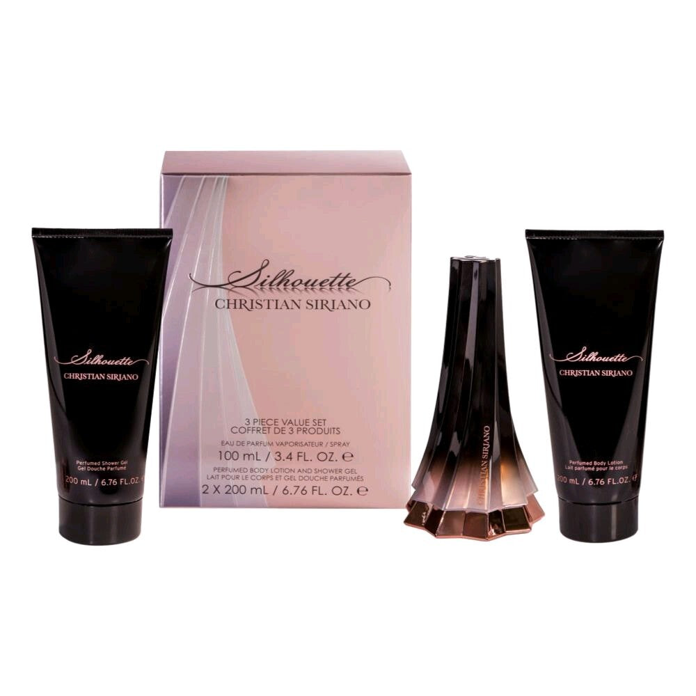 Silhouette by Christian Siriano, 3 Piece Gift Set for Women Women's Fragrances Christian Siriano