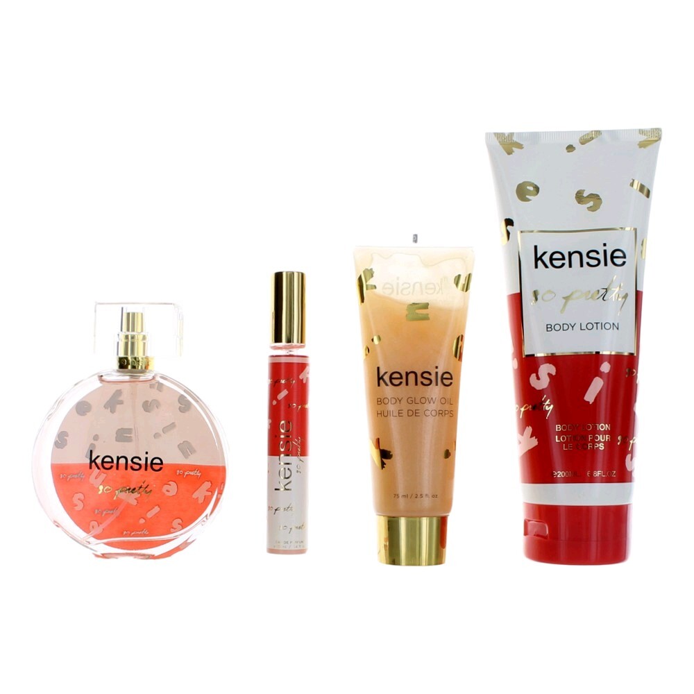 Kensie So Pretty by Kensie, 4 Piece Gift Set for Women Kensie Kensie