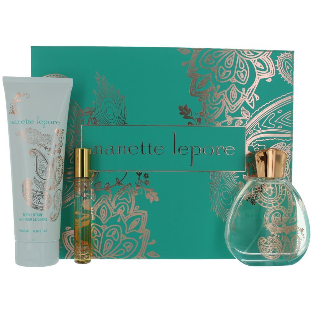 Nanette Lepore by Nanette Lepore, 3 Piece Gift Set for Women Women Gift Sets Nanette Lepore