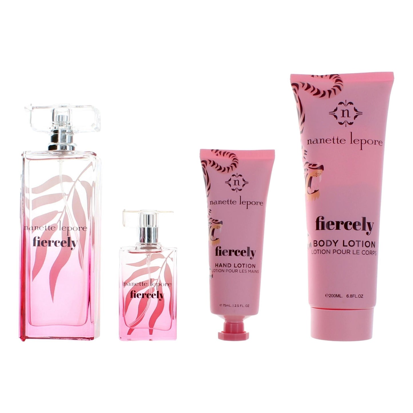 Fiercely by Nanette Lepore. 4 Piece Gift Set for Women Women Gift Sets Nanette Lepore