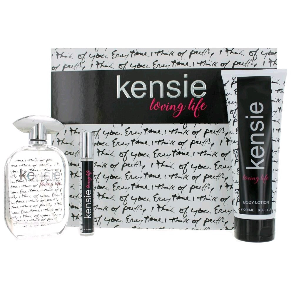 Kensie Loving Life by Kensie, 3 Piece Gift Set for Women Women Gift Sets Kensie