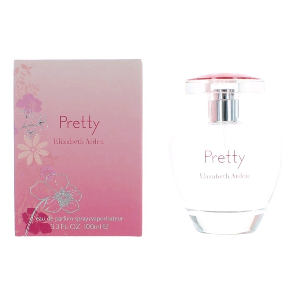 Pretty by Elizabeth Arden, 3.3 oz Eau De Parfum Spray for Women Pretty Elizabeth Arden