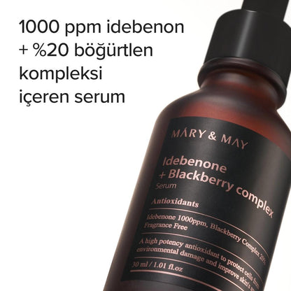 Sérum facial Mary & May Idebenone & Blackberry Complex 30 ml