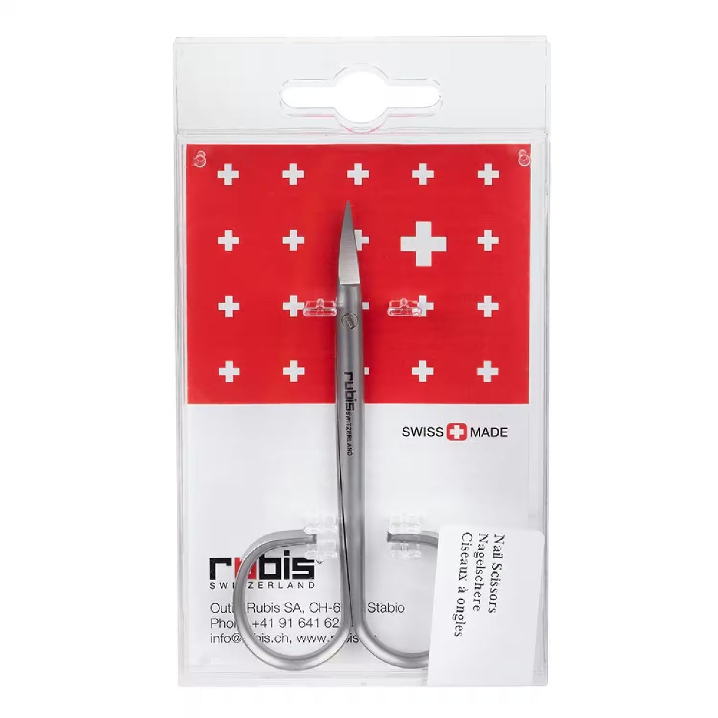 Rubis Switzerland Classic Nail Scissors Nail Clippers Pasteur Pharmacy