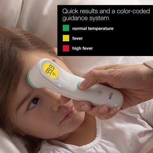 Braun Forehead Thermometer, BFH175, White Forehead Thermometer Pasteur Pharmacy