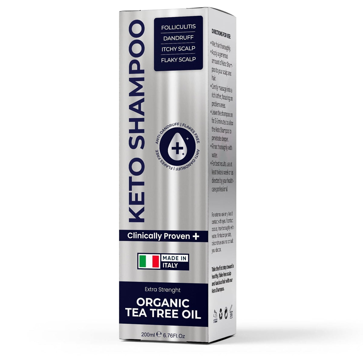 Anti Dandruff Shampoo Enjoy a Flake Free Scalp and Healthy Looking Hair 6.76 Fl