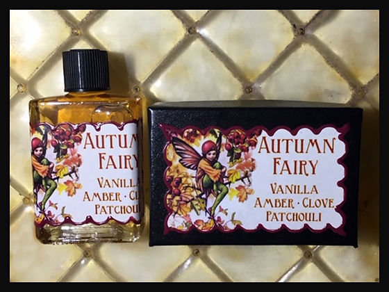 Seventh Muse, Perfume Oil in Black Box, Autumn Fairy Scent