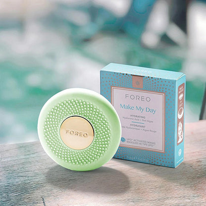 Dispositivo de mascarilla inteligente Foreo UFO 3 Go Pistachio para viajes