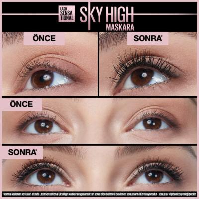 Maybelline New York Lash Sensational Sky High Mascara Waterproof - Allongeant, recourbant, maquillage longue tenue