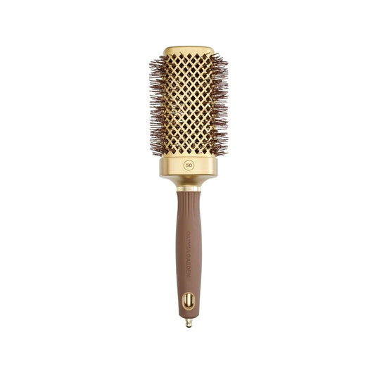 Brosse à cheveux Olivia Garden Expert Blowout à poils ondulés - Outil de coiffage professionnel pour un séchage et un lissage efficaces