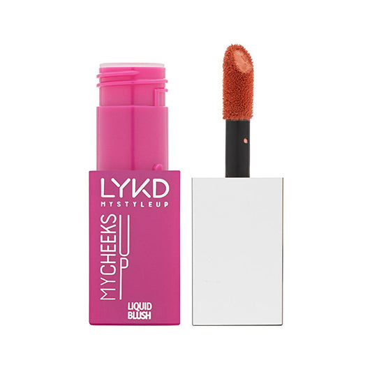 LYKD Colorete Líquido Zephyr - Brillo Natural, Color Modular, Colorete de Larga Duración