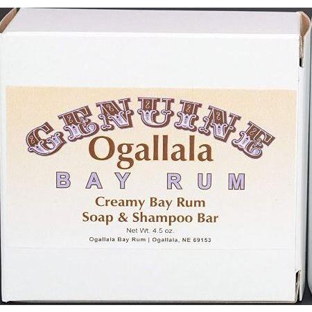 Pain de savon et shampoing crémeux Ogallala Bay Rum 127 g