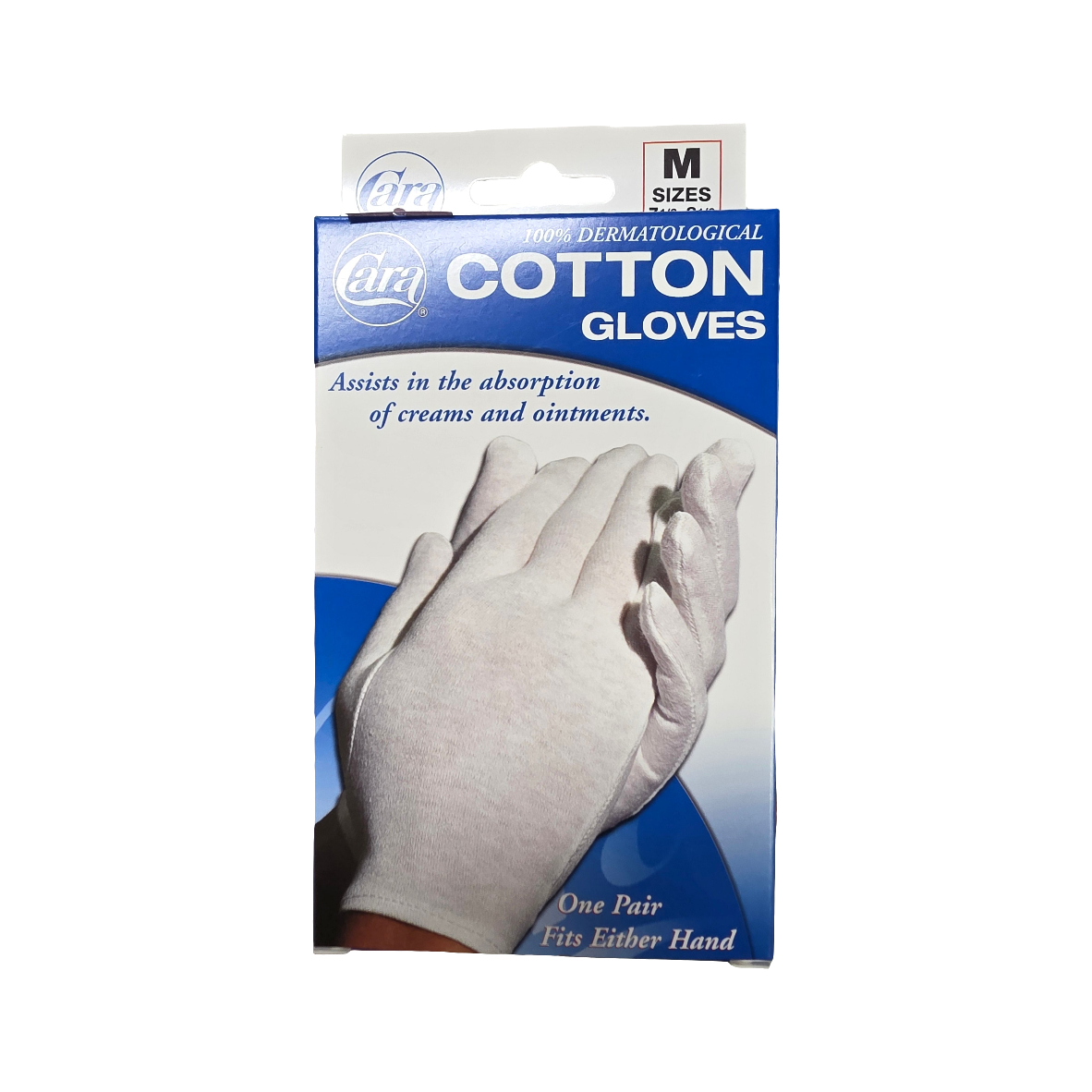 Cara Dermatological Cotton Gloves Medium Cotton Gloves Pasteur Pharmacy
