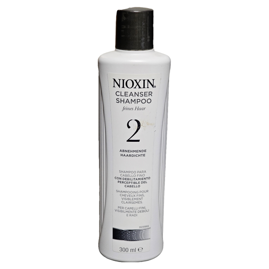 Nioxin Diameter 2 Cleanser Shampoo Natural Hair Progressed Thinning 10.1 fl oz Shampoo Pasteur Pharmacy