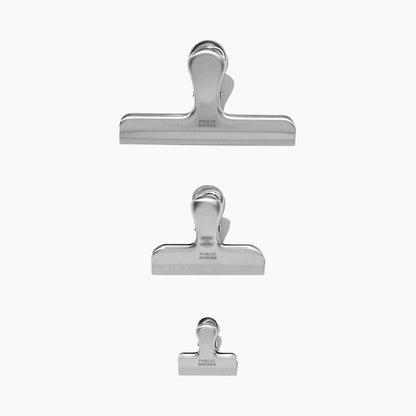 Clips para bolsas de acero inoxidable