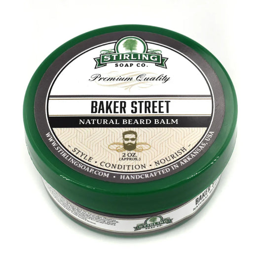 Stirling Soap Co. Baker Street Beard Balm 2 Oz Beard Balm Pasteur Pharmacy